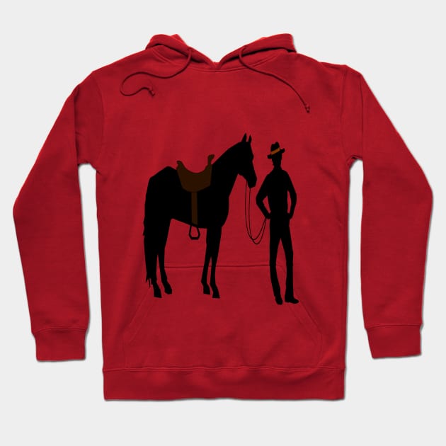 Horse Lover Cowboy Hoodie by CreativeDesignStore